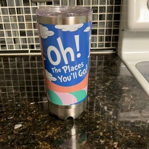 Dr Seuss metal travel mug